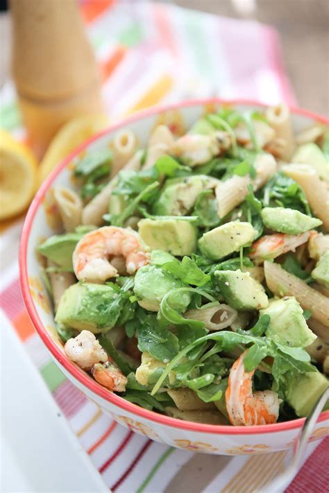 Shrimp and Avocado Pasta - Aggie's Kitchen