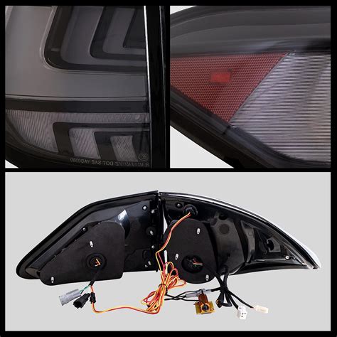 Buy VL LED Smoked Tail Lights Fit For 2009 2014 Lexus RX270 RX350 RX450