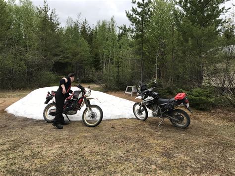 A week ago today in Central Newfoundland, Canada. : r/Dualsport