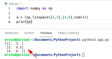 Python Numpy Linspace Examples Python Guides