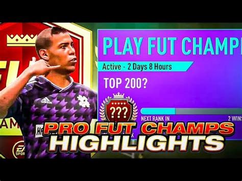 Trying To Clutch The Top Finish Pro Fut Champs Weekend League