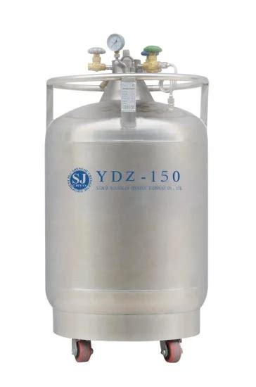 100 Liter Stainless Steel Liquid Nitrogen Dewar Tanks With Automatic