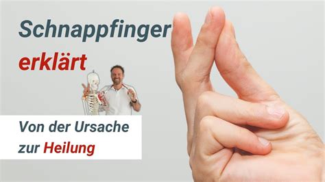 Schnappfinger Ursachen Verstehen Effektiv Behandeln YouTube