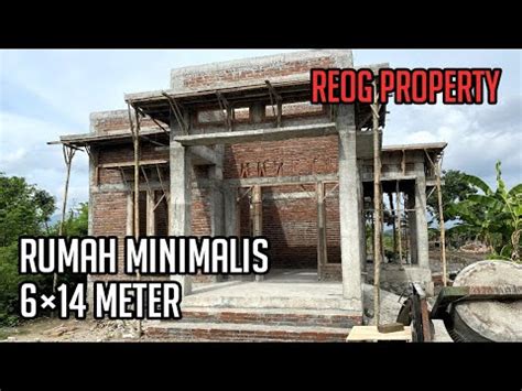 Rumah Minimalis Ukuran X Meter Proses Pemasangan Batu Bata Mojopitu