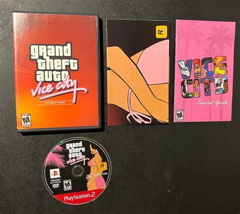 GRAND THEFT AUTO Vice City Double Pack Ed Jeu et étui PS2 testés