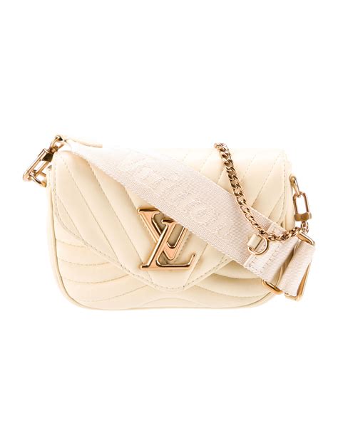 Louis Vuitton New Wave Multi Pochette Pink Crossbody Bags Handbags