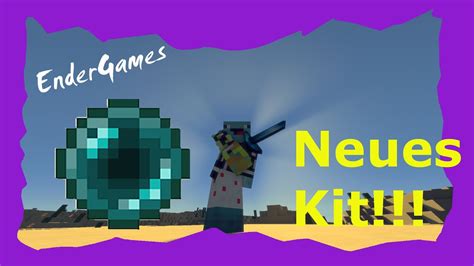 Neues Kit Minecraft Ender Games Youtube