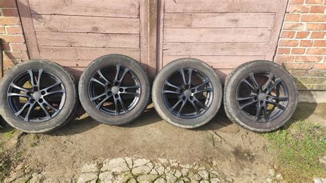 Alufelgi Anzio Turn Black 16 Cali Czarne 5x114 3 Kia Mazda Hyundai