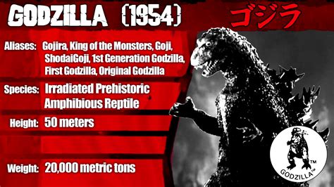 Kaiju Profile Godzilla 1954 Wikizilla The Kaiju 43 Off