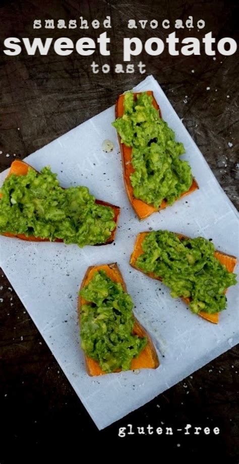 Smashed Avocado Sweet Potato Toast The Culinary Chase