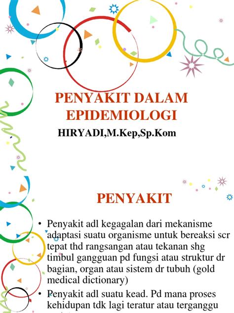 PDF PENYAKIT DALAM EPIDEMIOLOGI DOKUMEN TIPS