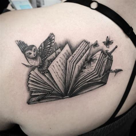 open book tattoo designs - Milly Noe