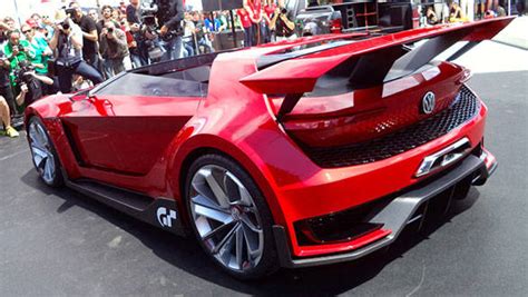 Volkswagen Reveals The Gti Roadster Vision Gran Turismo Overdrive