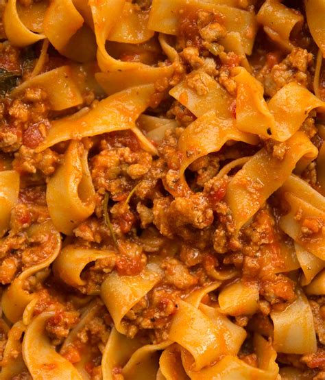 Sausage Ragu With Pappardelle Don T Go Bacon My Heart