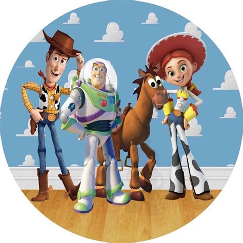 Painel Redondo Tecido Sublimado Toy Story 1 80x1 80 Shopee Brasil