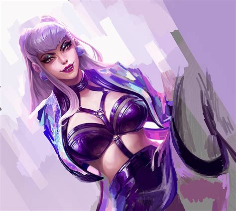 K/DA All-Out Evelynn Fan art : r/artstore