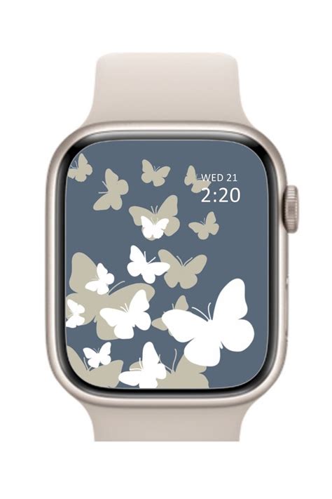 Butterflies Apple Watch Wallpaper, Butterflies Smartwatch Wallpaper ...