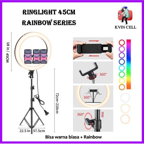 Jual Paket Ring Light Cm Ring Light Besar Ring Light Jumbo Ring