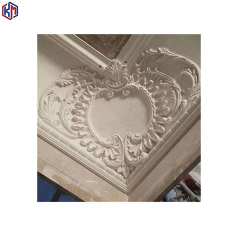 Grg Pu Plaster Pop Ceiling Design Interior Carving Cornice Moulding