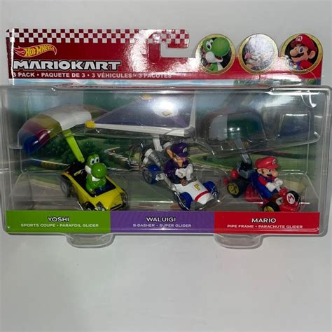 Hot Wheels Toys Hot Wheels Super Mariokart Pack Character Car Collection New Poshmark