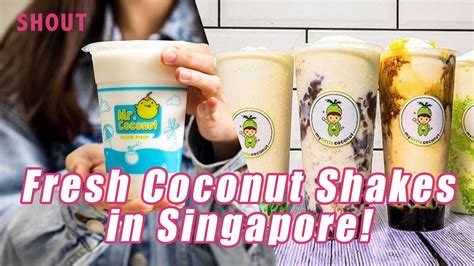 Places To Get Coconut Milkshakes In Singapore Shout