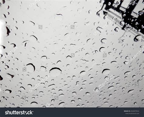 Rain On Glass Texture Background Stock Photo 2020879922 | Shutterstock