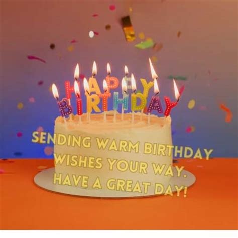 Warm Birthday Wishes Your Way. Free Birthday Wishes eCards | 123 Greetings