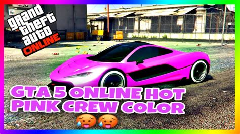 Gta Modded Hot Pink Crew Color In Gta Online After Patch