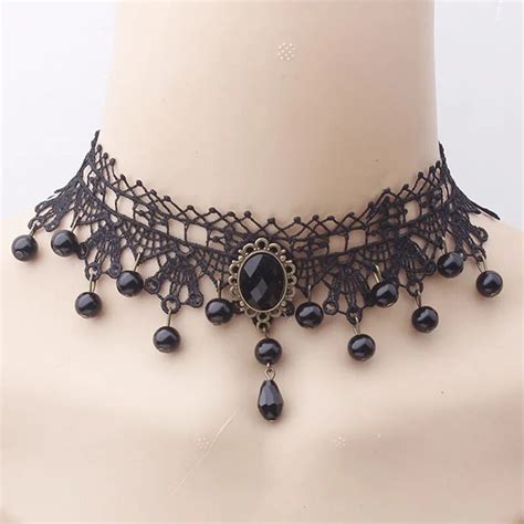 Lace Necklace And Pendant Vintage Choker Necklace Women Accessories