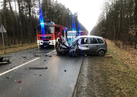 Śmiertelny wypadek na drodze Chodzież Margonin Remiza pl Polski