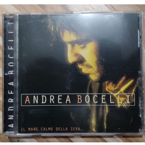 Andrea Bocelli Il Mare Calmo Della Sera CD Original Shopee Brasil