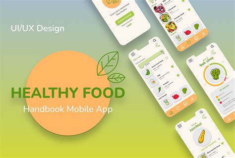 Healthy Food App UI UX Design Behance