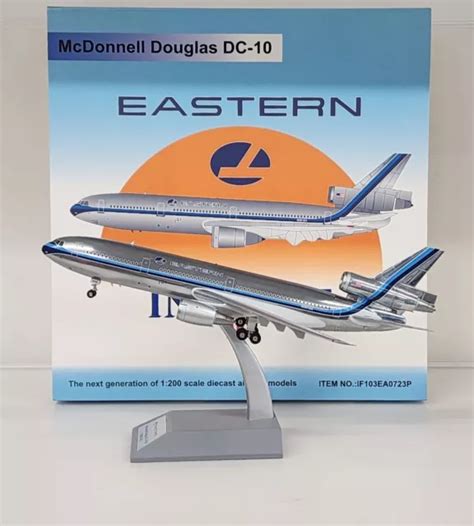 Inflight Douglas Dc Eastern Air Lines N E With Stand Ref