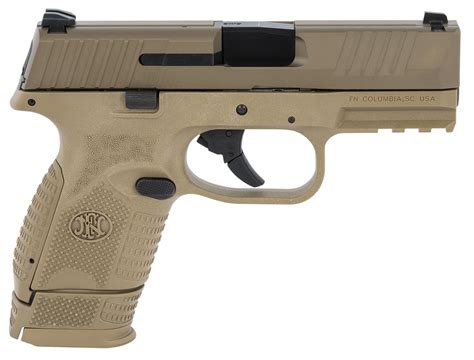 Fn 509 Compact Flat Dark Earth 9mm Pistol 66 100818 66100818