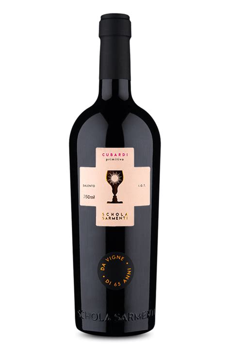 Schola Sarmenti Cubardi I G T Salento Primitivo 2018 Wine Wine