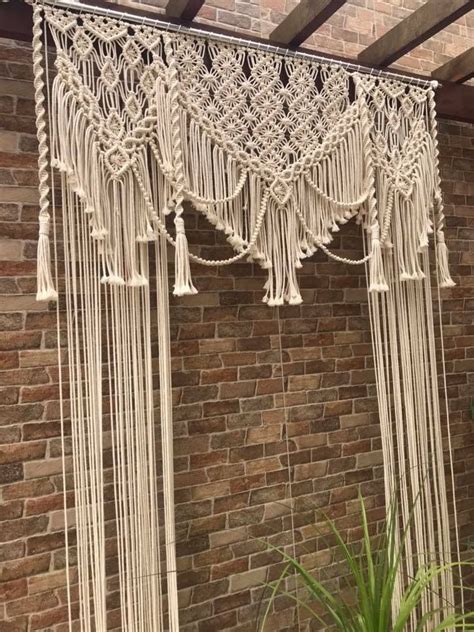 Macrame Wedding Backdrop Arbour Arch Ceremony Backdrop Boho Bd0 Artofit