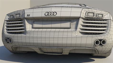 [maya] Audi R8