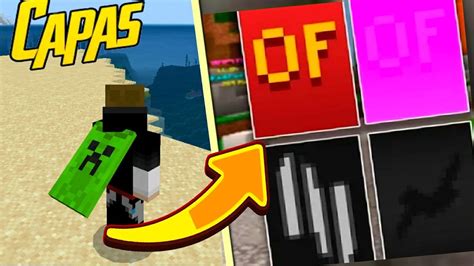 COMO COLOCAR E CUSTOMIZAR CAPAS NO MINECRAFT PE CAPAS NO MCPE 1 16