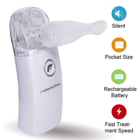 Portable Nebulizer for Asthma Ultrasonic Nebulizer rechargeable ...