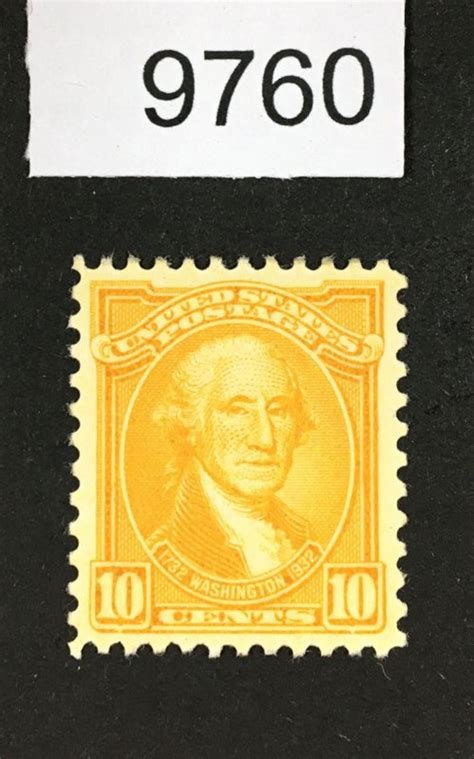 US Stamps 715 Mint OG H XF LOT D 9760 United States General