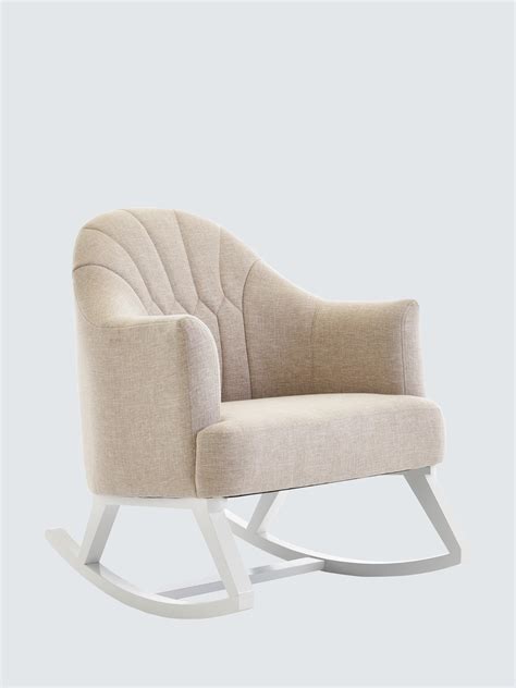 Obaby Round Back Rocking Nursing Chair, Oatmeal