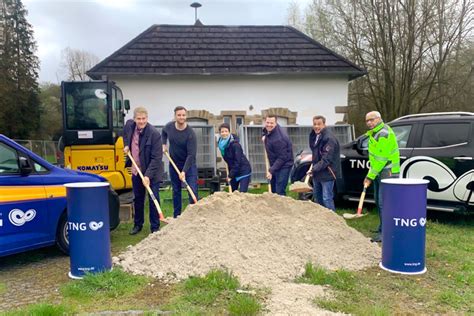 Spatenstich Zum Glasfaserausbau In Homberg Oberhessen Live