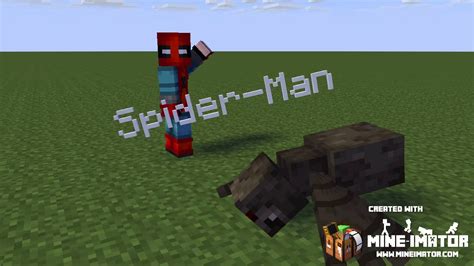 Spider Man Mine Imator Youtube