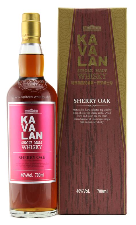 Kavalan Sherry Oak 46 07l Kavalan Taiwan International