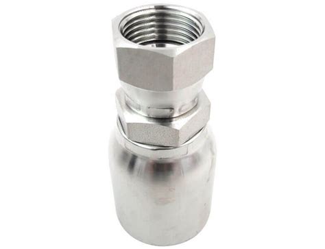 43 Series Stainless Steel Male NPT Rigid Crimp Fittings - QC Hydraulics