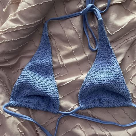 Pacsun X Kylie Kendall Triangle Bikini Top Fits Depop