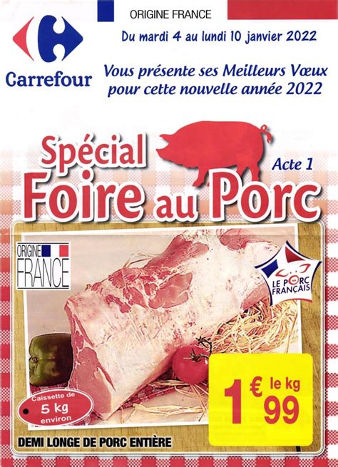 Carrefour Special Foire Au Porc Acte