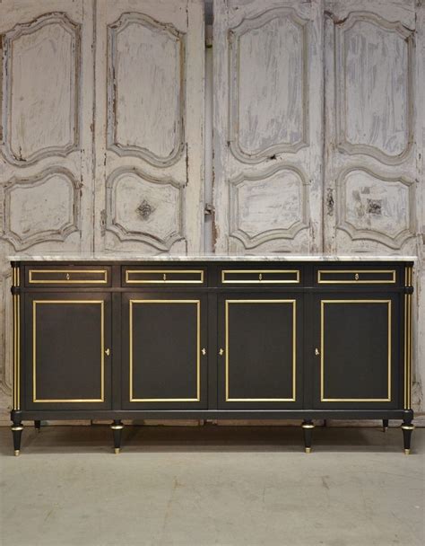 Proantic Enfilade De Style Louis Xvi Noire S