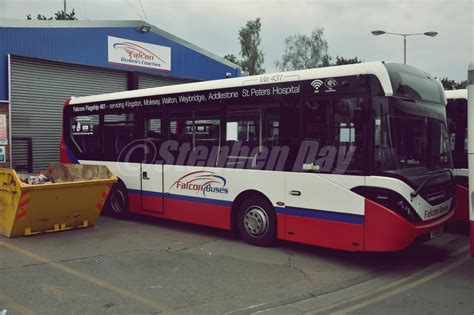 Falcon Buses YX68ULS ADL Enviro 200 MMC Wintersells Road Flickr