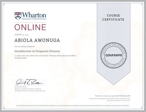 Wharton Introduction To Corporate Finance Ppt